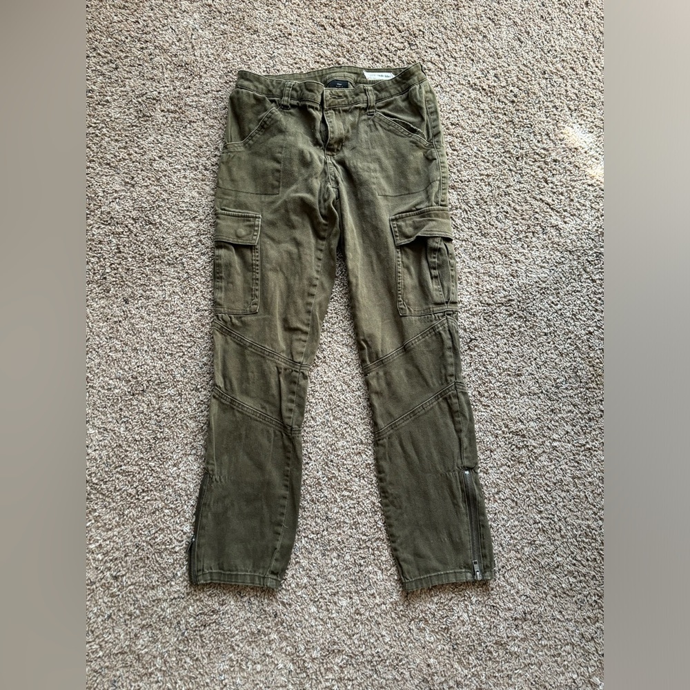 Hunter Green Cargo Pants